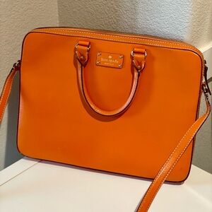 Kate Spade Leather Laptop Bag (almost new)